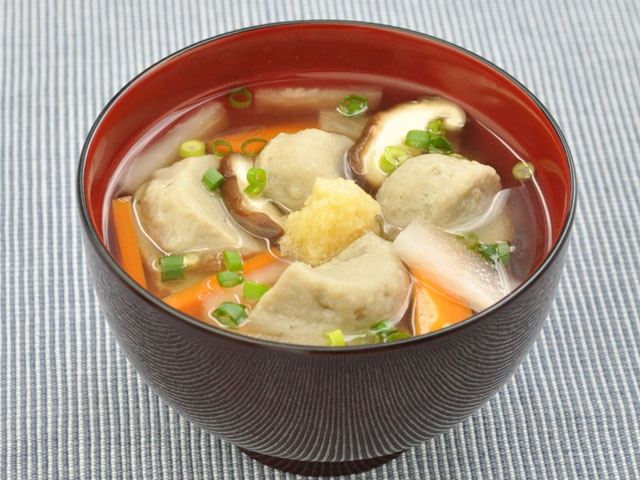 生姜たっぷりつみれ汁のレシピ つみれ 鍋だね おいしいおすすめ料理レシピ 紀文食品