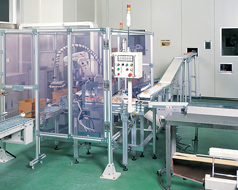 Unmanned automatic packaging line