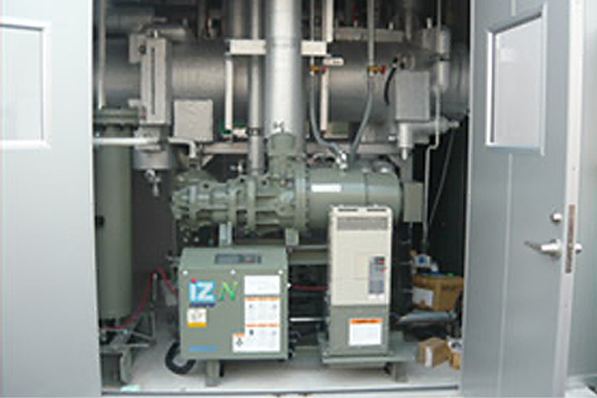 Refrigeration equipment using natural refrigerants at the Shizuoka factory