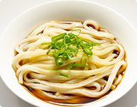 通常のゆでうどん（180g）