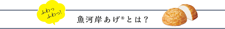 魚河岸あげ®︎とは？