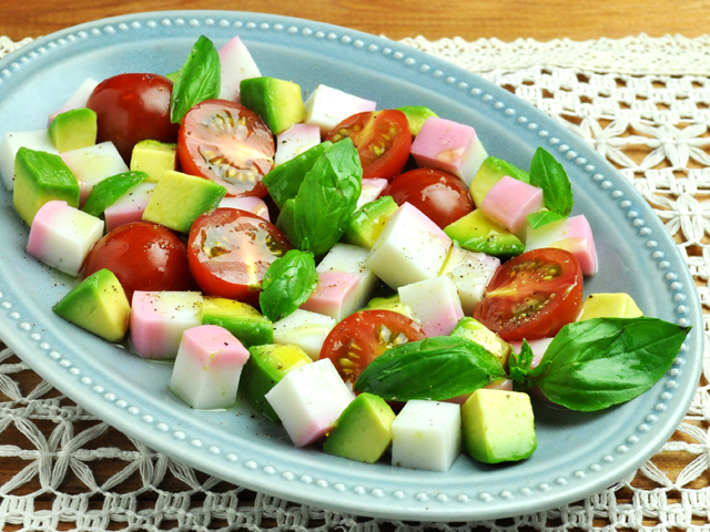 蒲鉾とカラフル野菜のさっぱりレモンオイルあえのレシピ 蒲鉾 笹かま おいしいおすすめ料理レシピ 紀文食品