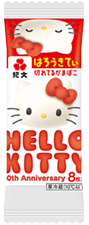 Kamaboko in the shape of Hello Kitty