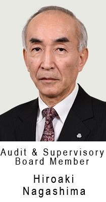 Hiroaki Nagashima/Audit & Supervisory Board Member