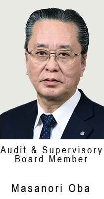 Masanori Oba/Audit & Supervisory Board Member