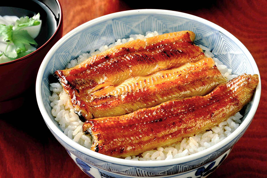 Delicacies and unagi (eel)