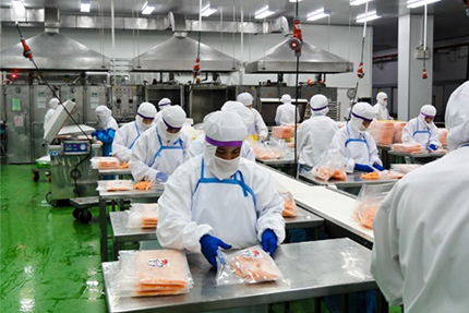 Factory and production at Kibun (Thailand) Co., Ltd.
