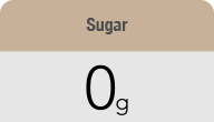 Sugar 0g