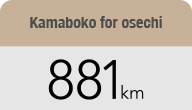 Kamaboko for osechi 881 km