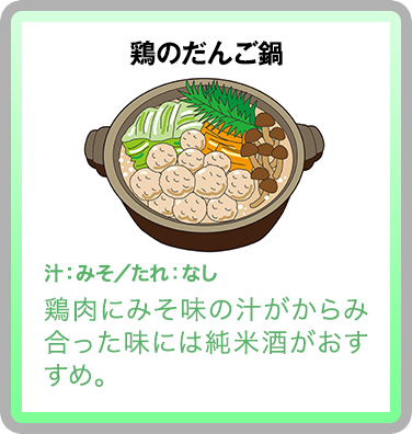 鶏のだんご鍋