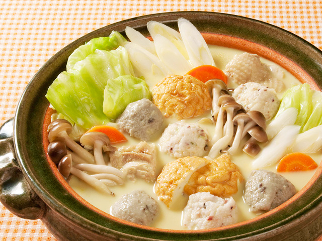 豆乳カレー鍋