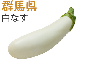 群馬県　白なす