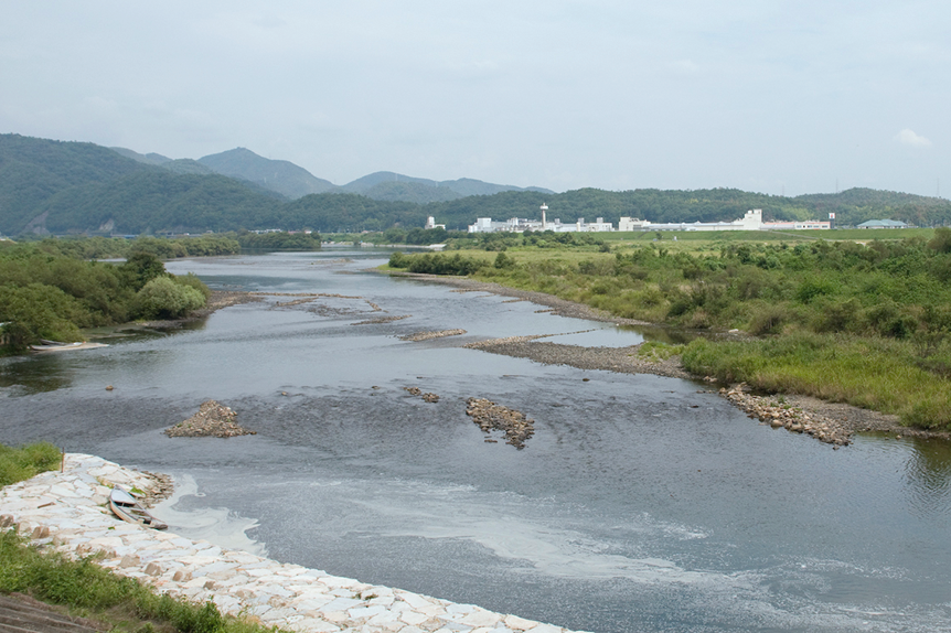 高梁川の伏流水（おいしい水）