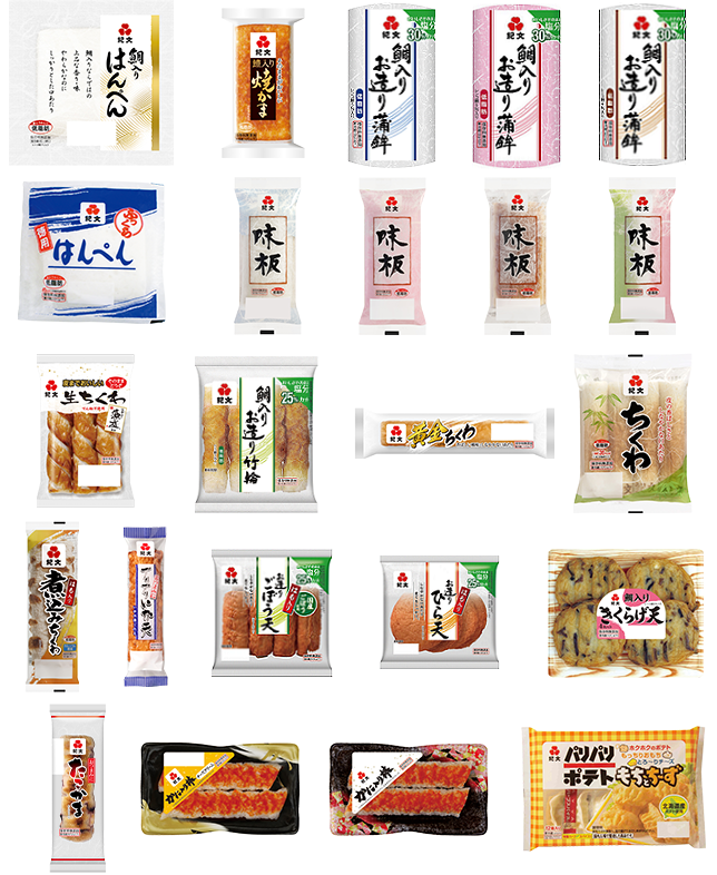 紀文西日本限定商品(主要)